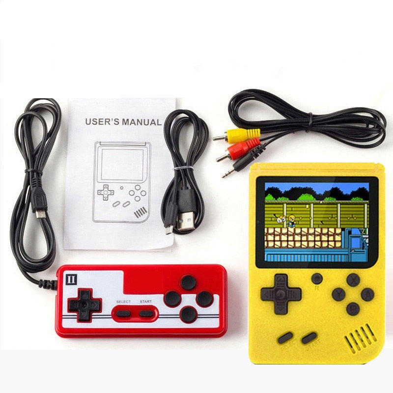 Retro Handheld Spielekonsole mit 400 integrierten Spielen