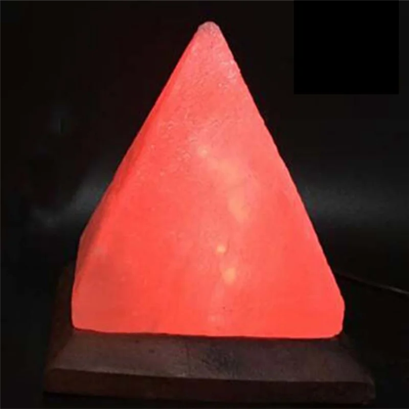 Kaufsy™ Himalaya Kristallsalzlampe USB LED Pyramide, Luftreiniger & Stimmung