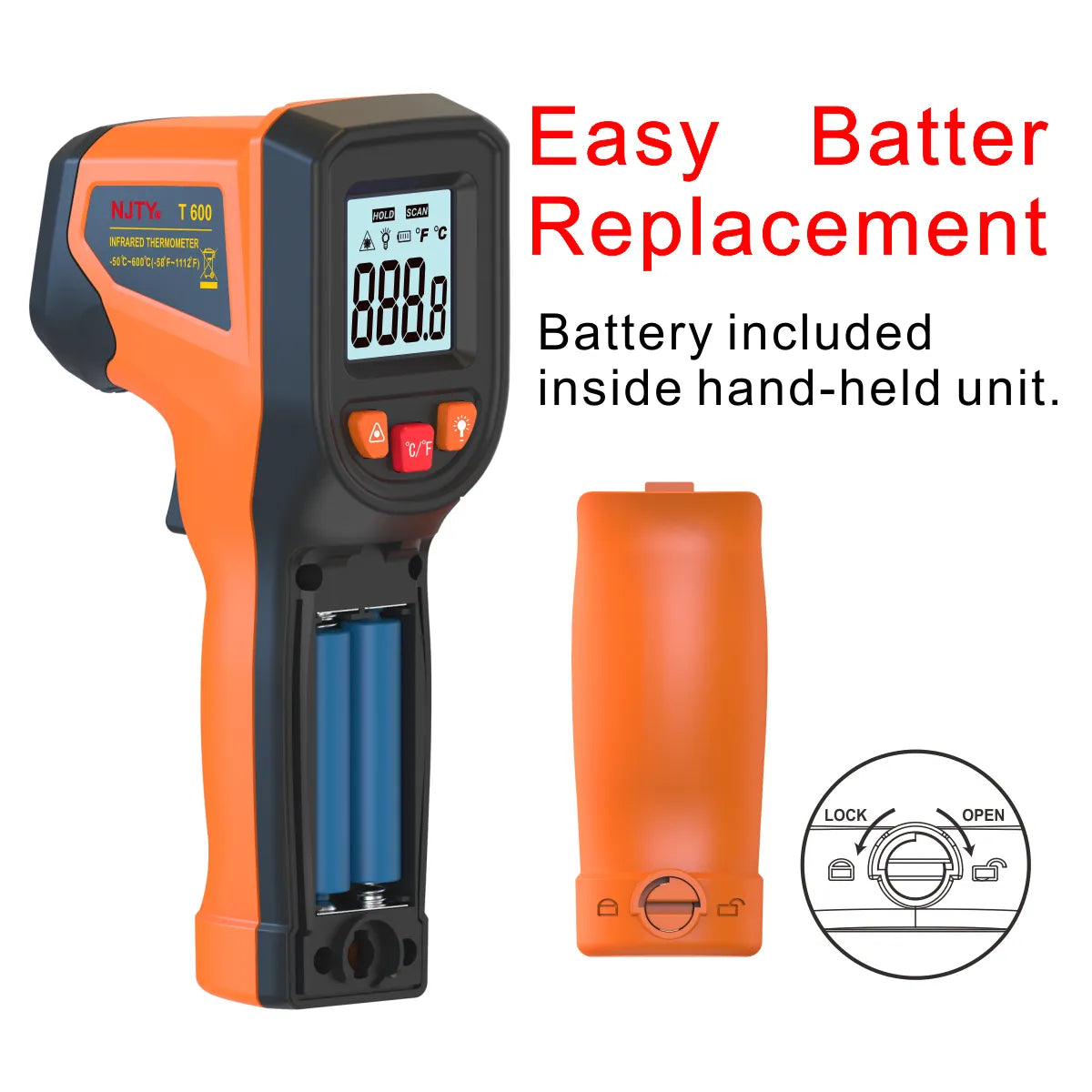 kaufsy | Laser-Infrarot-Thermometer