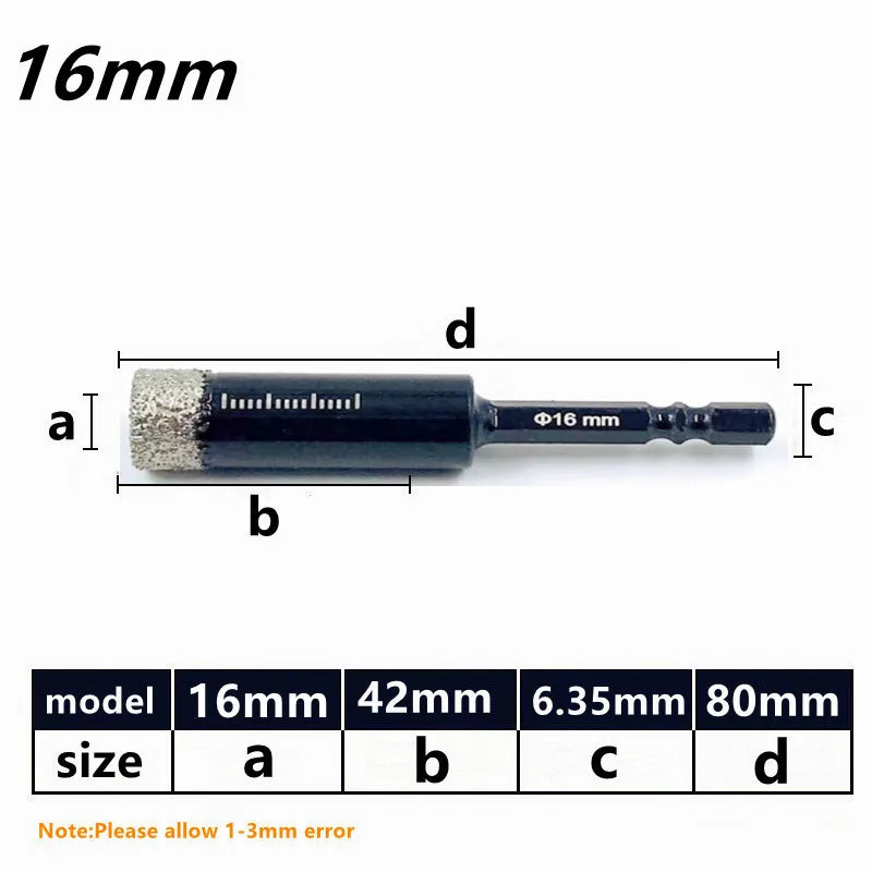 kaufsy | Diamantbeschichtetes Bohrer Set