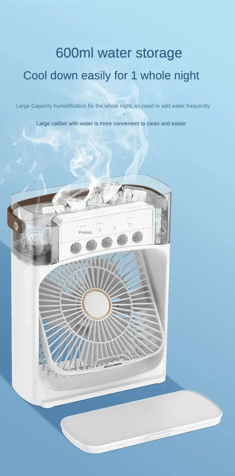 kaufsy | AirMist Pro Desktop Luftbefeuchter Ventilator