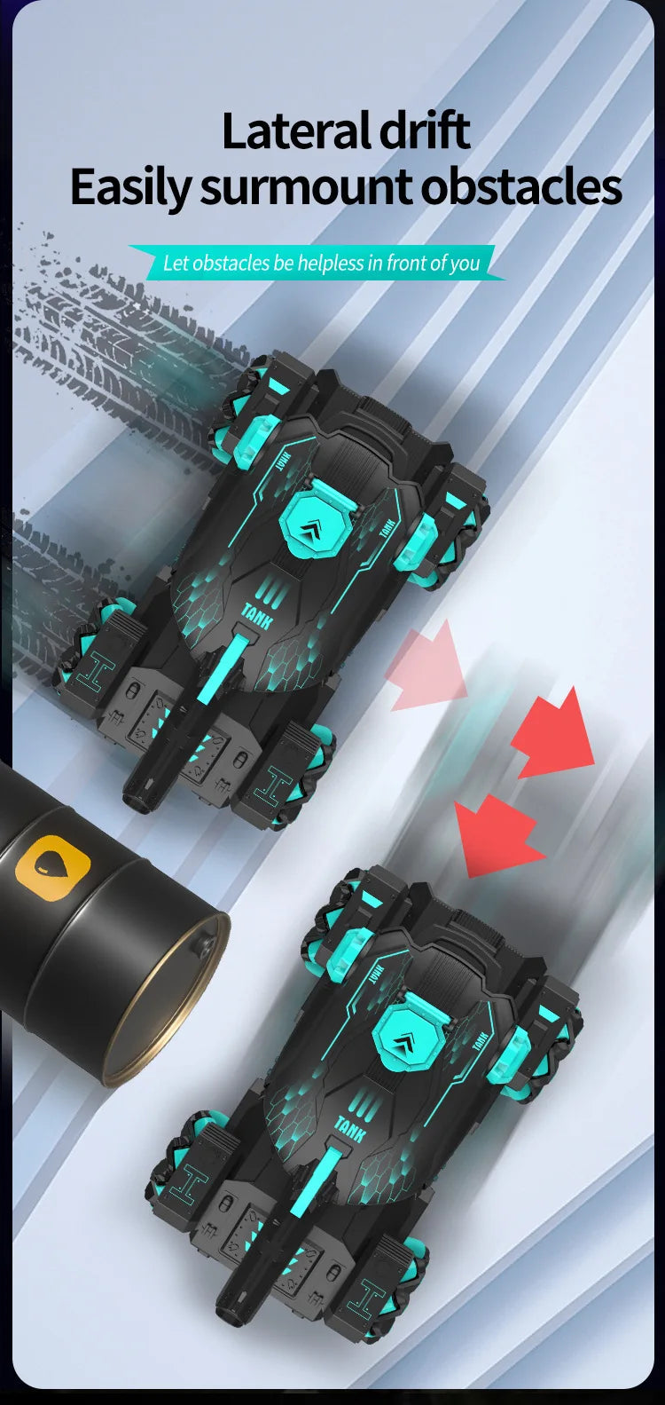 kaufsy | Gesture and Remote Control Tank Vehicle Toy