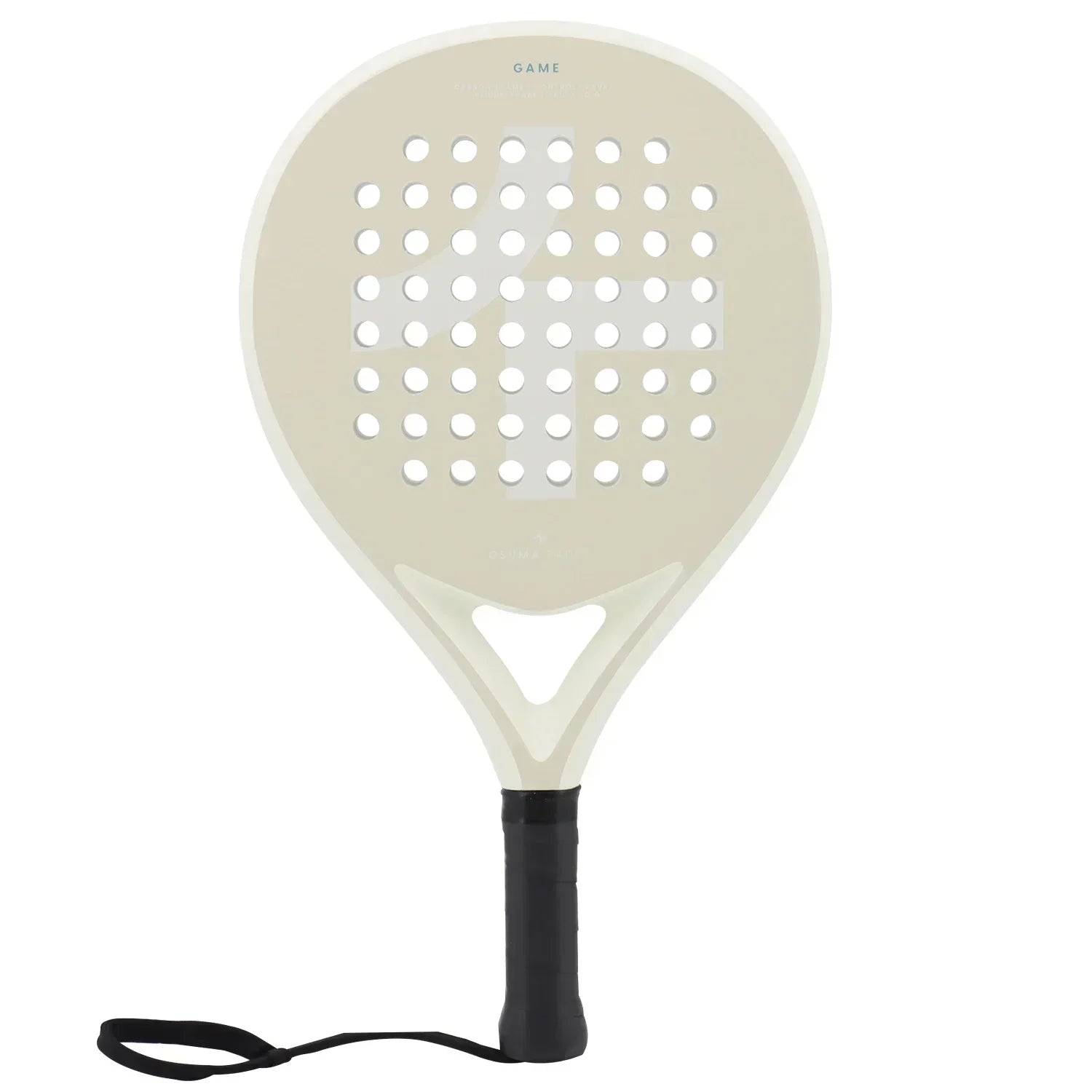 PowerStrike Carbon Padel Schläger, leicht, präzise & kraftvoll, EVA Kern