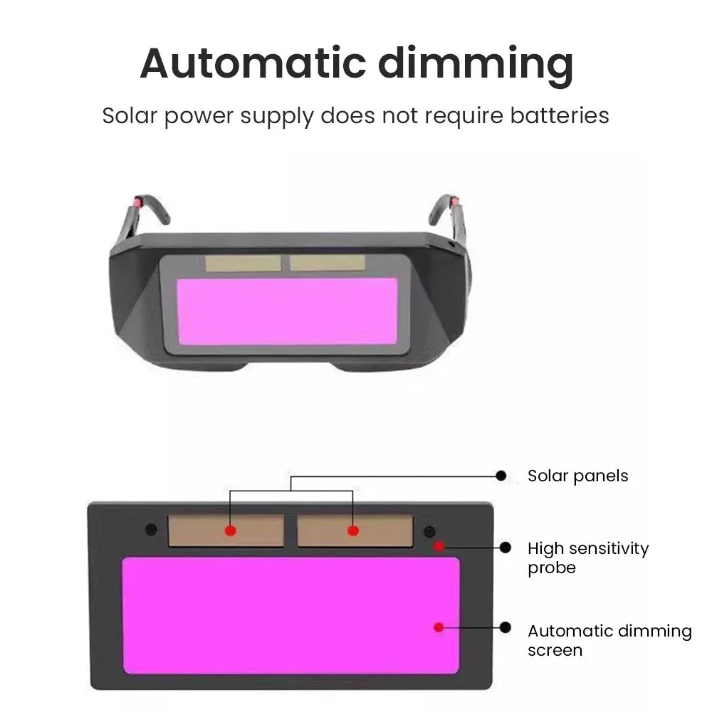 kaufsy | Solar-powered welding goggles
