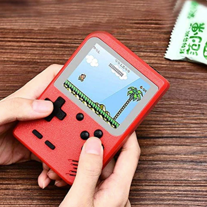 Retro Handheld Spielekonsole mit 400 integrierten Spielen