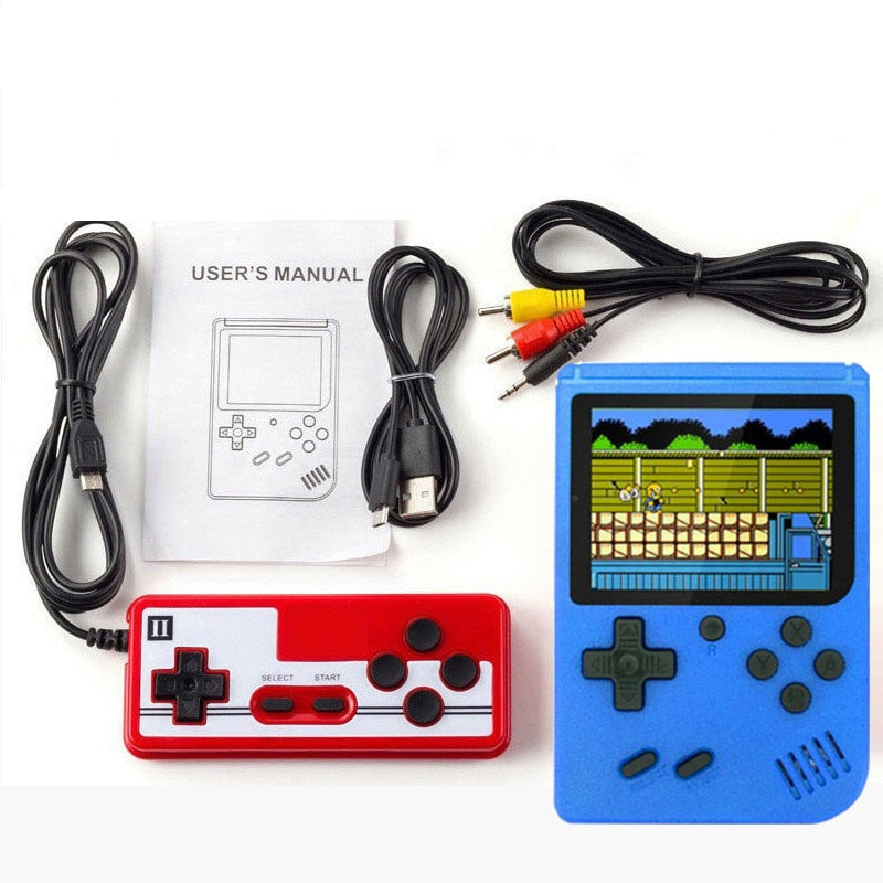 Retro Handheld Spielekonsole mit 400 integrierten Spielen
