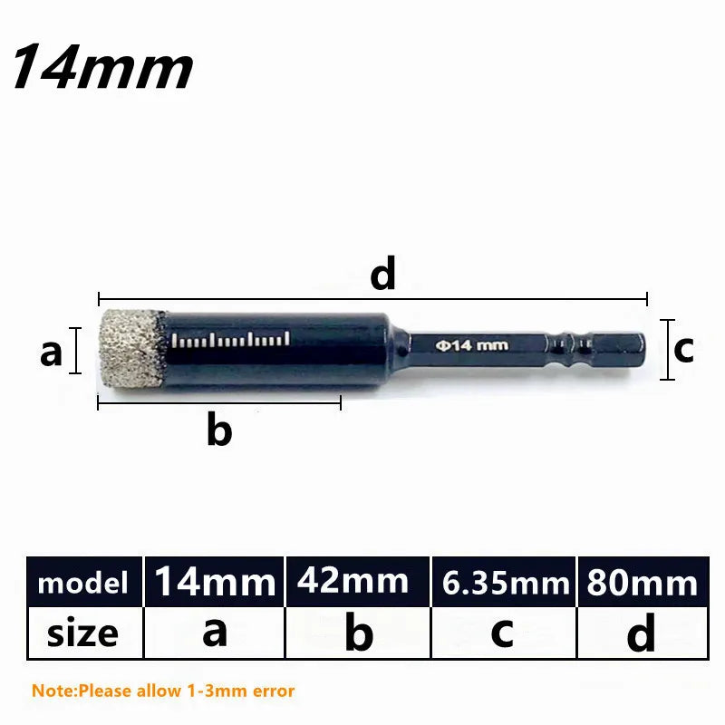 kaufsy | Diamantbeschichtetes Bohrer Set