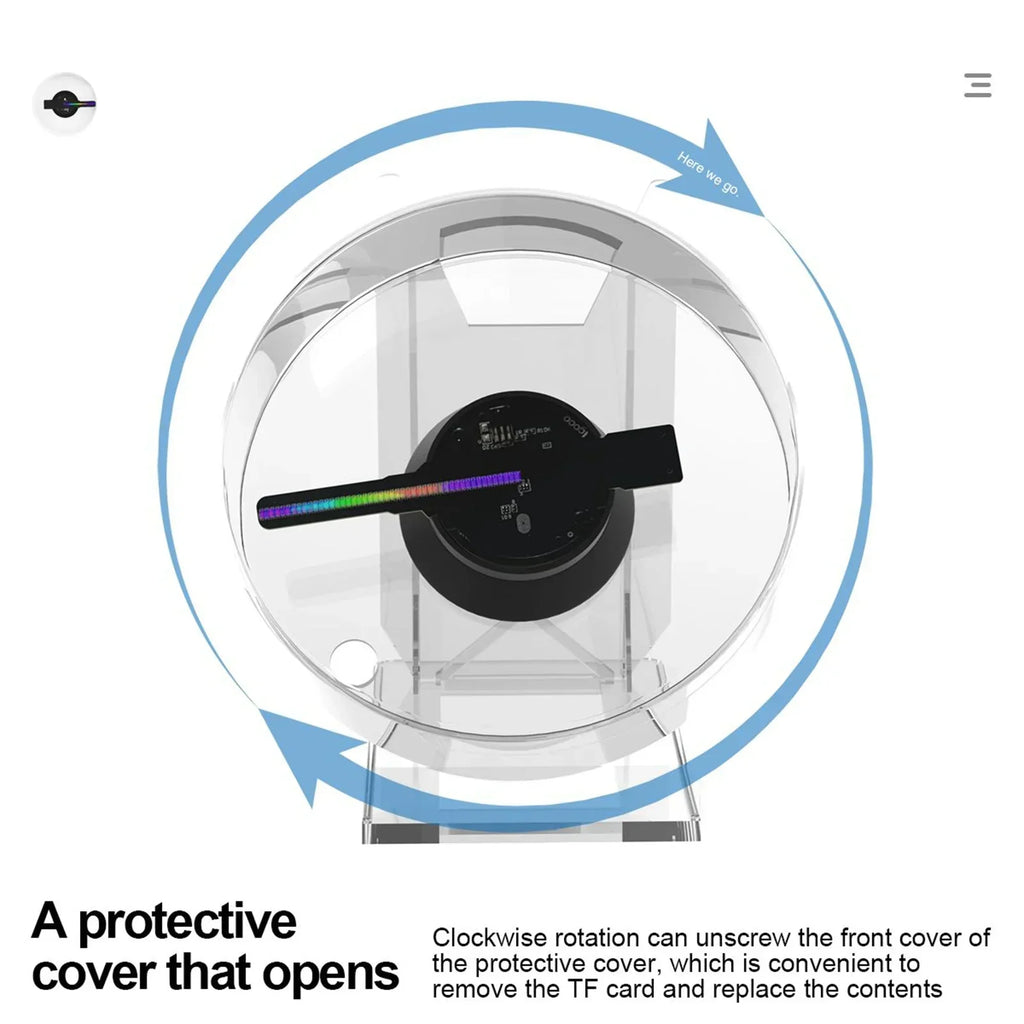 kaufsy | Mini 3D holographischer Projektor