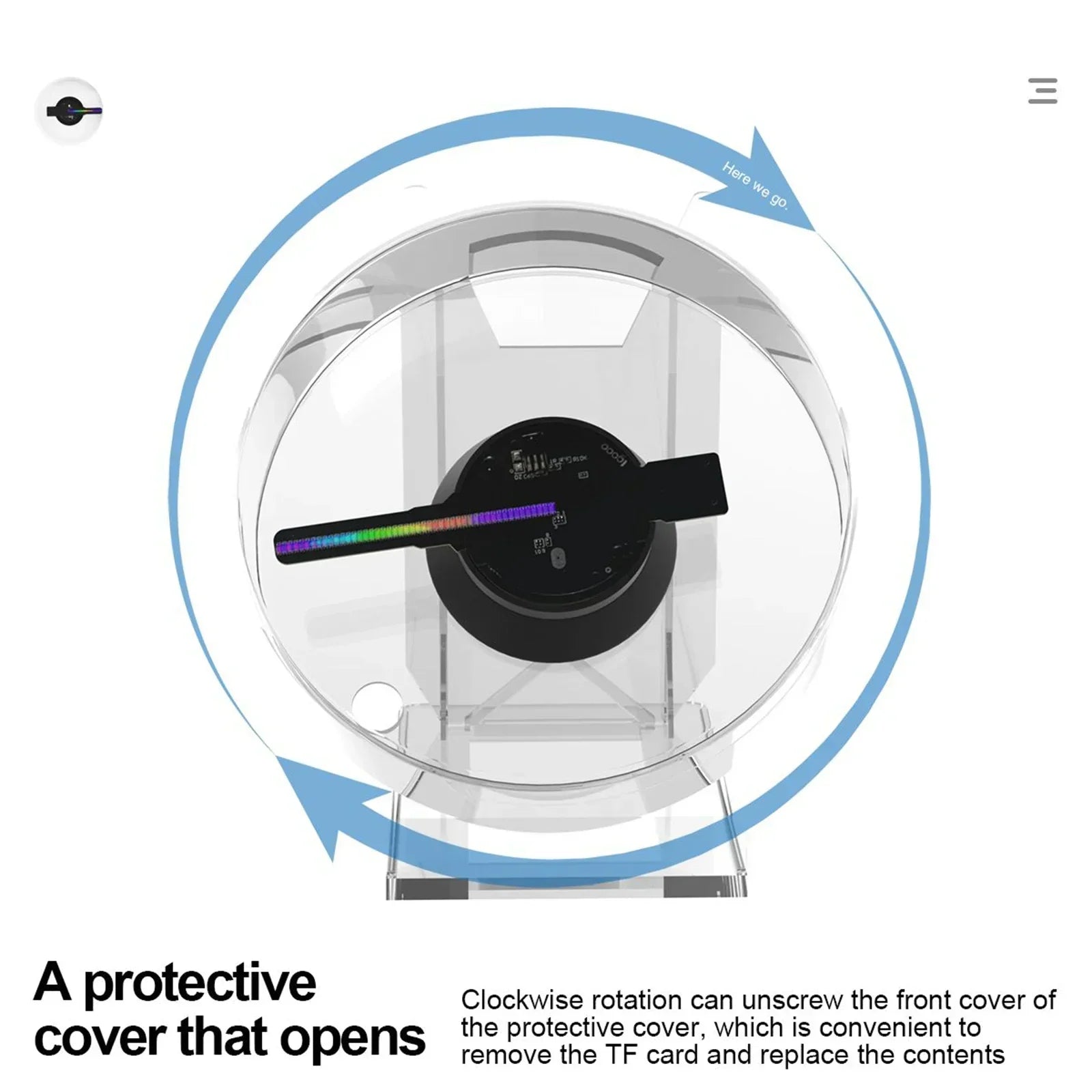 kaufsy | Mini 3D holographischer Projektor