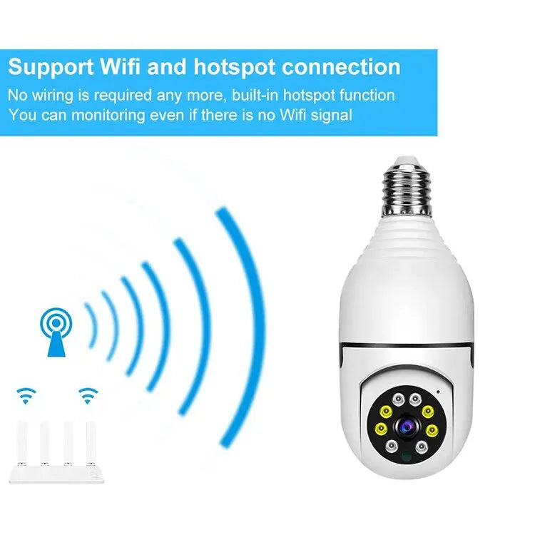 kaufsy | Glühbirne WIFI Kamera