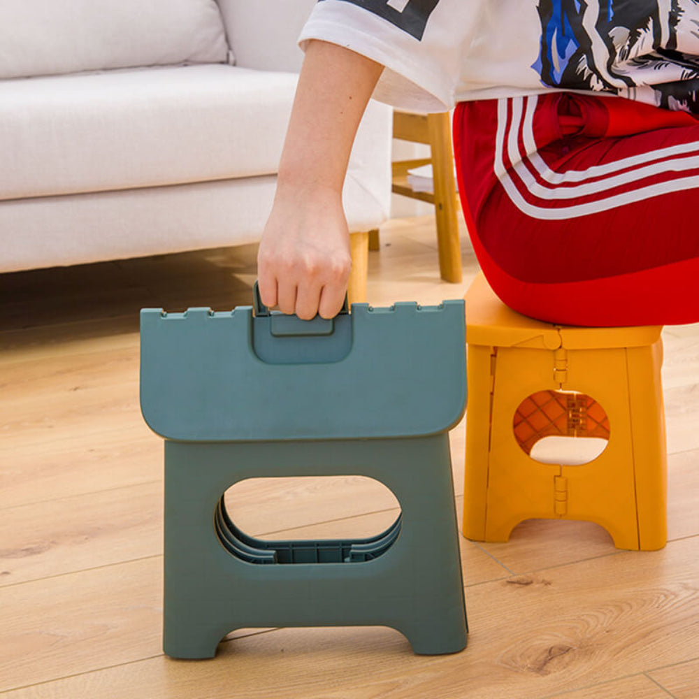 Stowella - Tragbarer klappbarer Tritthocker mit Griff