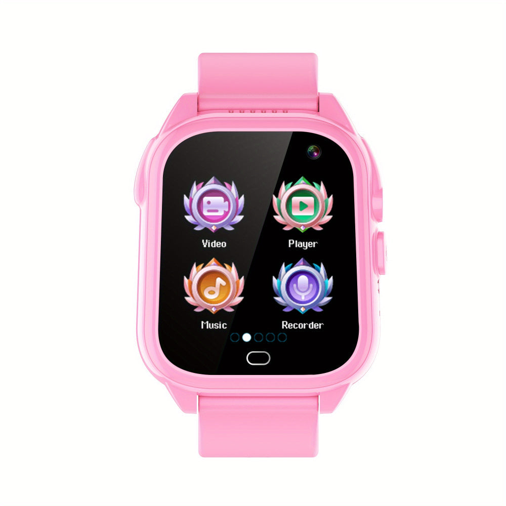 Kinder Smartwatch, Touchscreen Fitness Tracker, USB wiederaufladbar