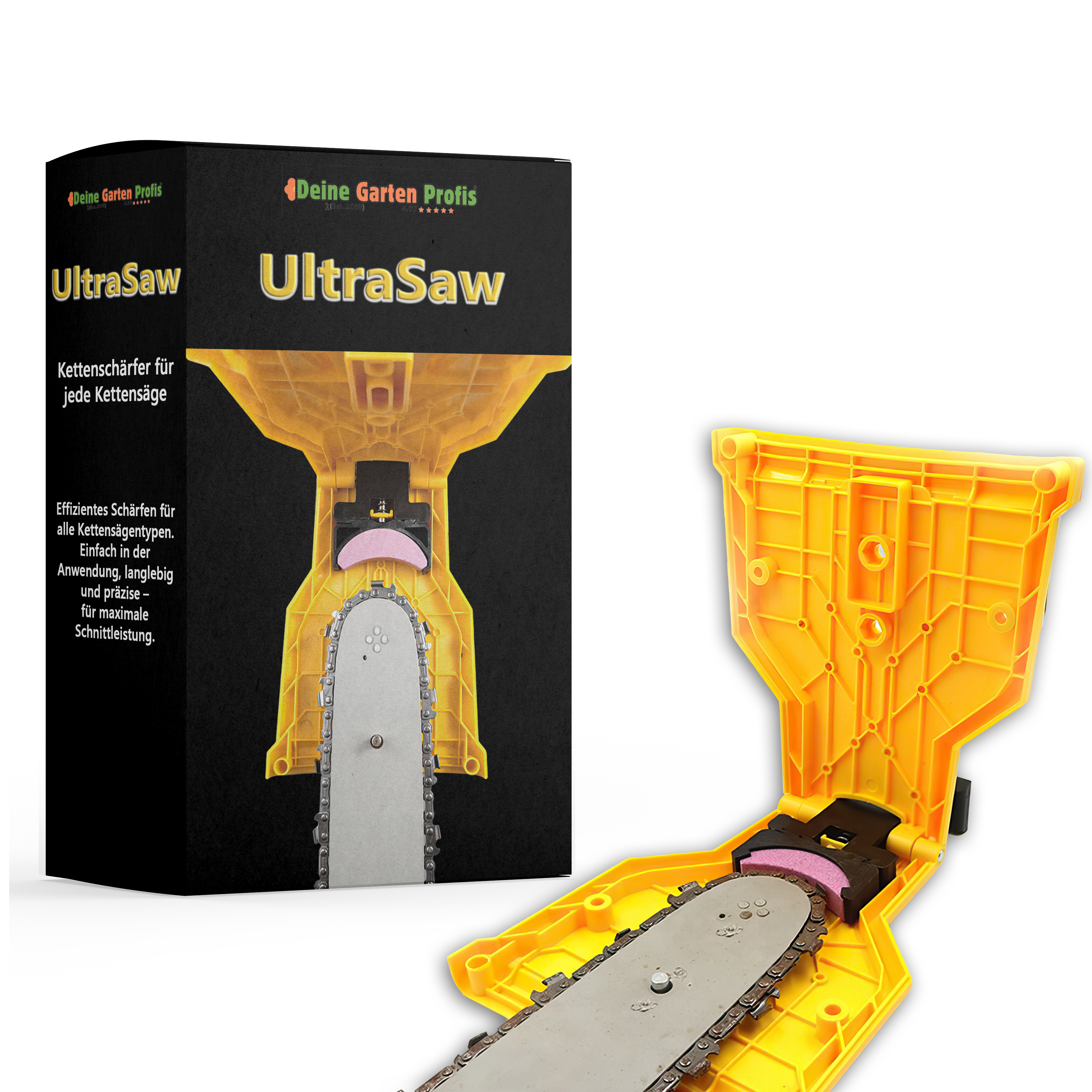 UltraSaw - Universal Kettenschärfer für jede Kettensäge