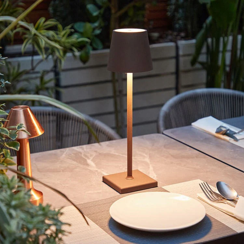 LumiFlex – LED-Tischlampe kabellos dimmbar & wiederaufladbar – Zuhause & Büro