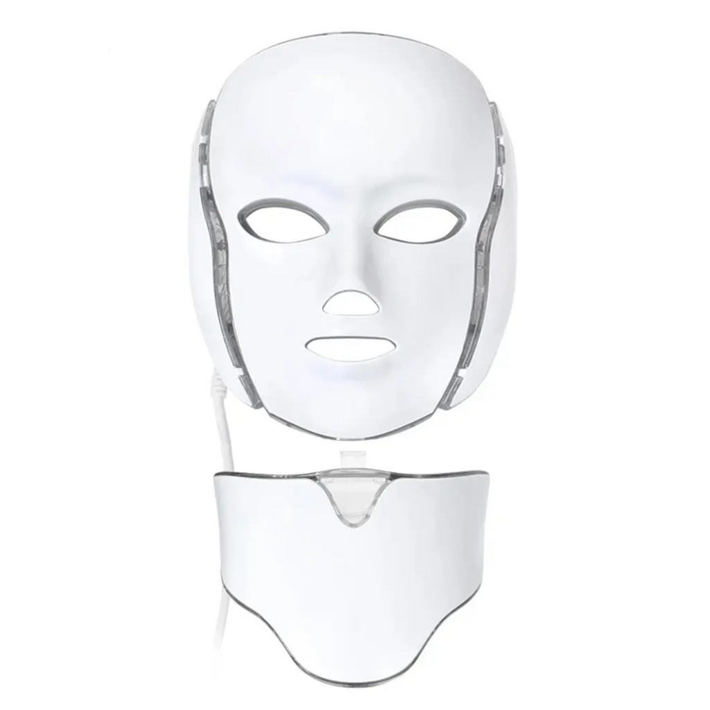 kaufsy | 7 Farben LED Photon Lichttherapie Maske - Gesichts- und Halsbehandlung