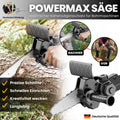 PowerMax Säge - elektrischer Kettensägenaufsatz für Bohrmaschinen - das Original
