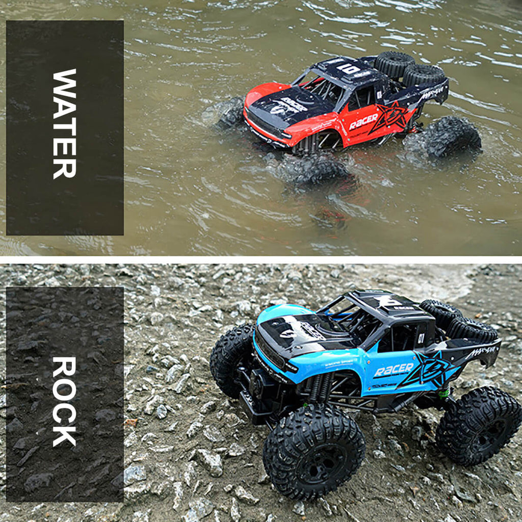 RC Offroad Auto, wasserdicht, ferngesteuert, robustes Spielzeug