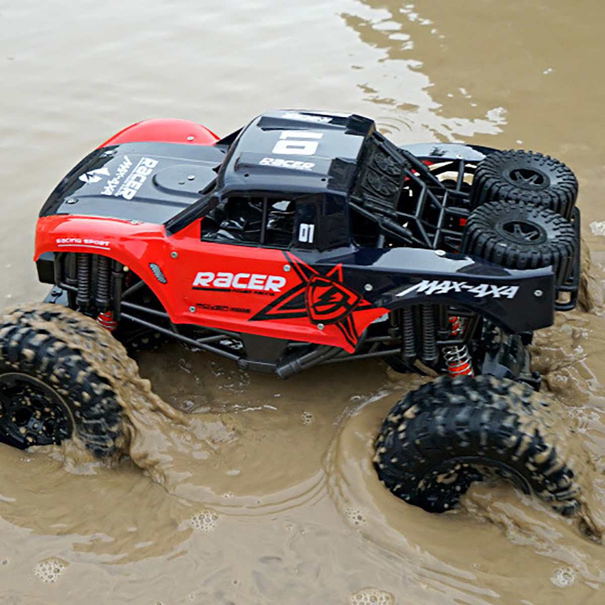 RC Offroad Auto, wasserdicht, ferngesteuert, robustes Spielzeug