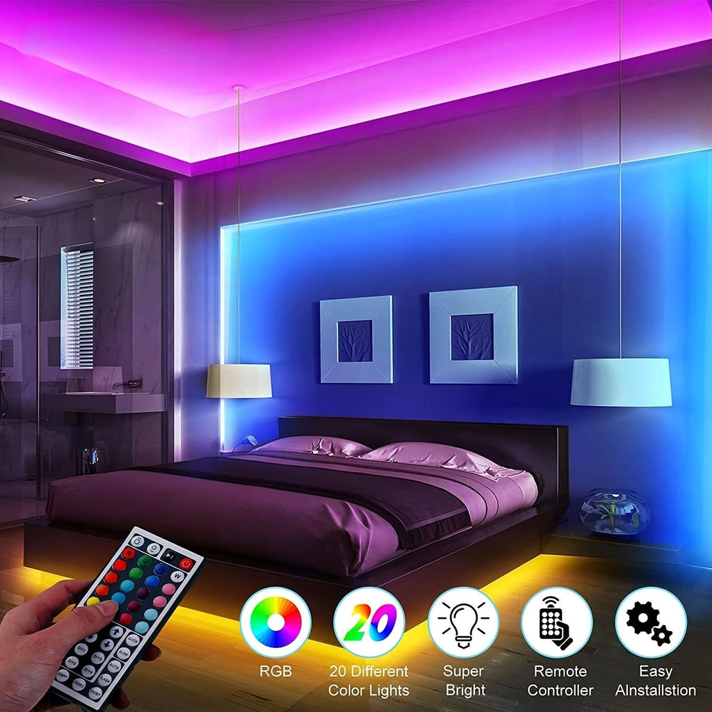 LED Strip Lights, Farbwechsel, Fernbedienung