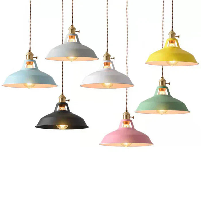 LumoIron – Retro-Hängelampe Metall Industrie-Design Esszimmer E27