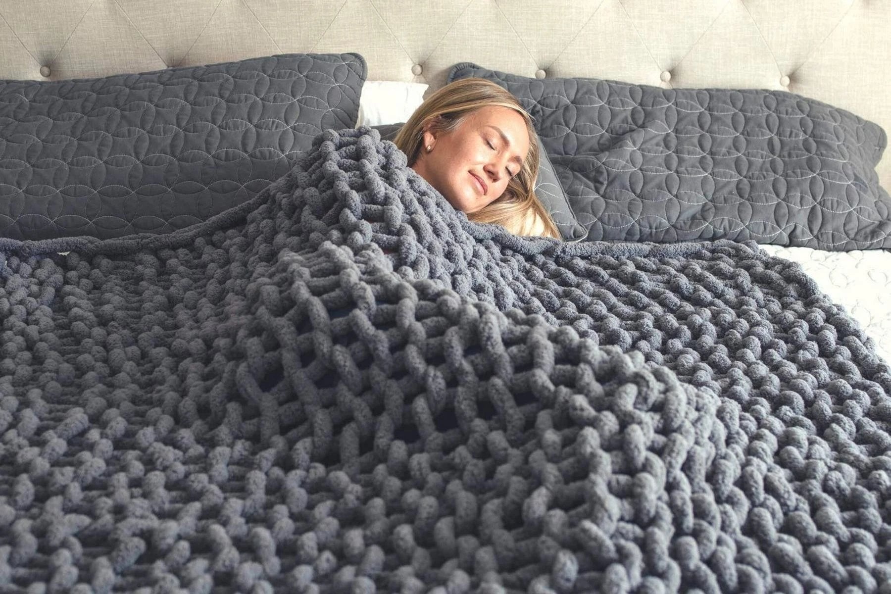 kaufsy | Chunky Strickdecke