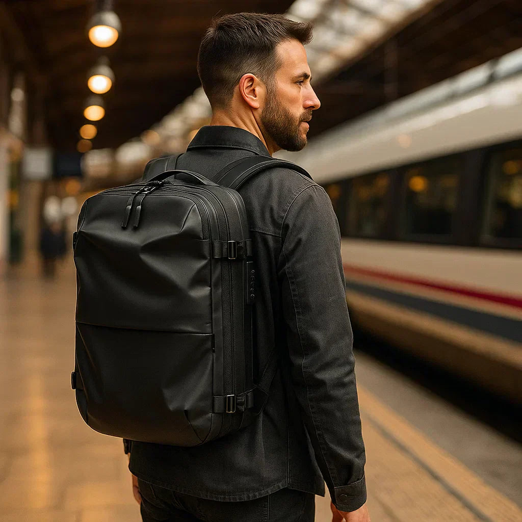 Reiserucksack, kompakt, wasserabweisend, leicht für Reisen & Alltag