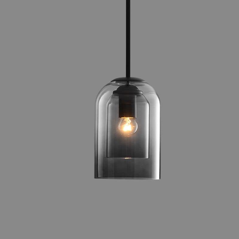 LumoVista – Pendelleuchte Doppelglas modern für Wohn- & Esszimmer