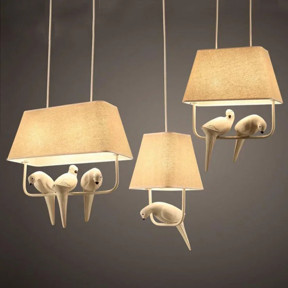 NestCeiling Lampe, skandinavischer Rattan Pendelleuchte, Wohnzimmer