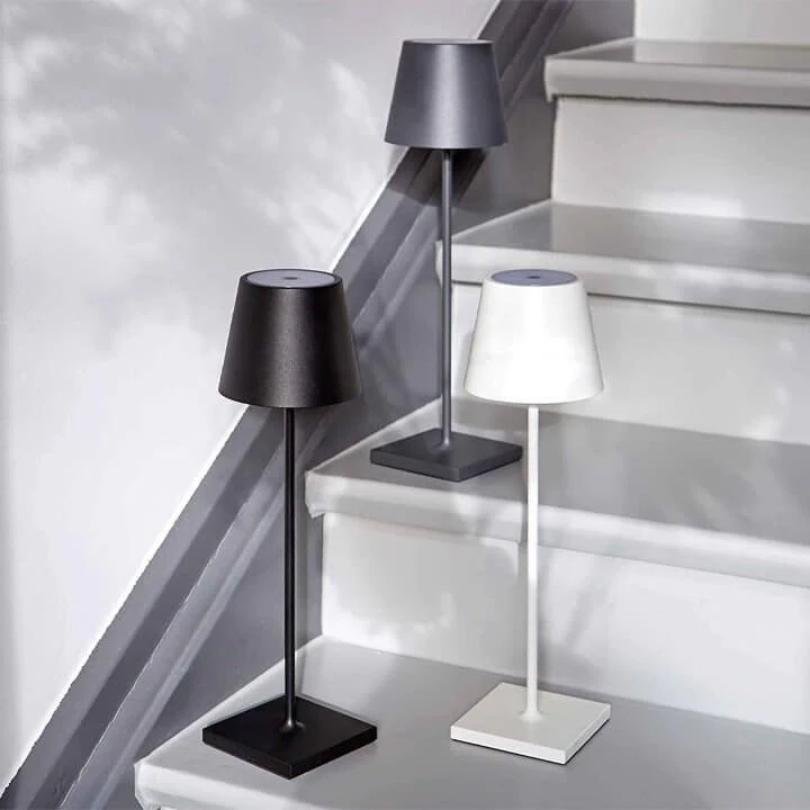 LumiFlex – LED-Tischlampe kabellos dimmbar & wiederaufladbar – Zuhause & Büro