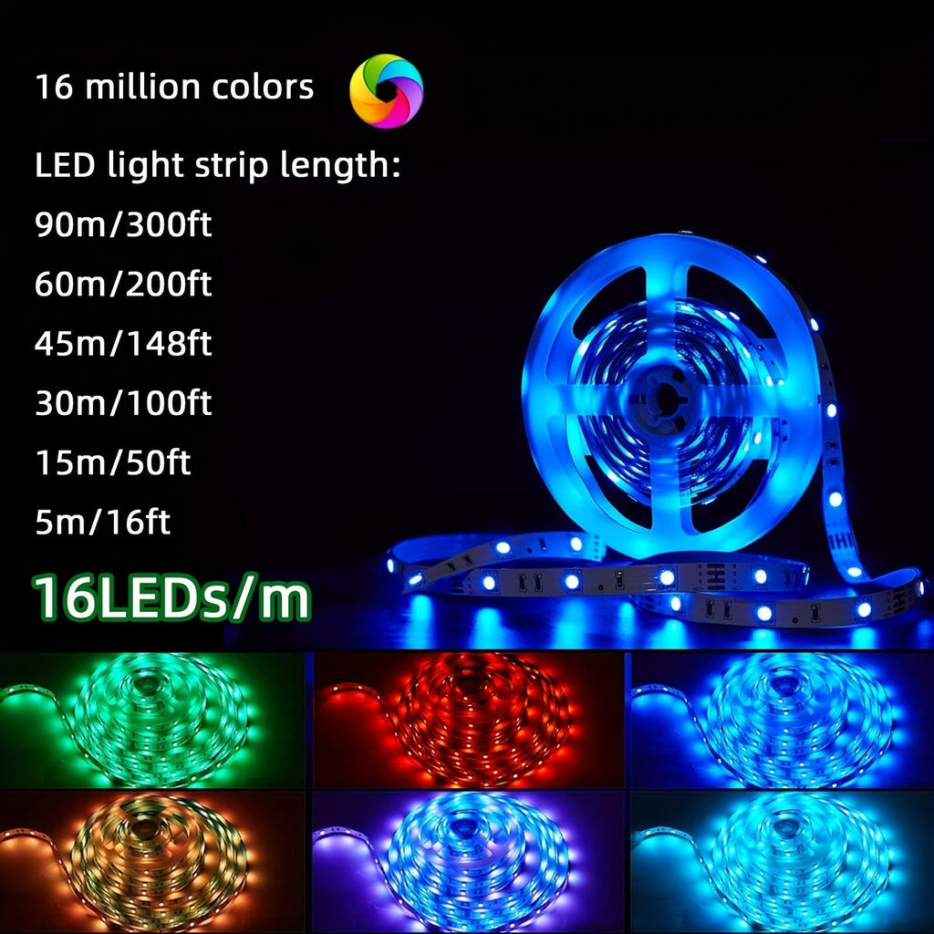 LED Strip Lights, Farbwechsel, Musik-Synchronisation