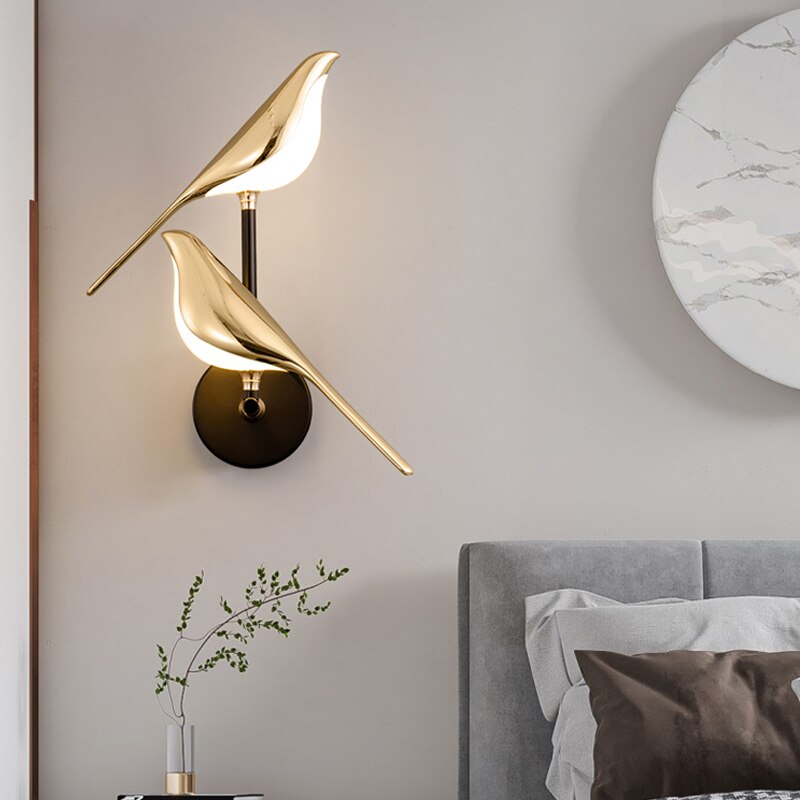 kaufsy | Moderne Vogel Wandlampe - AviaryGlow