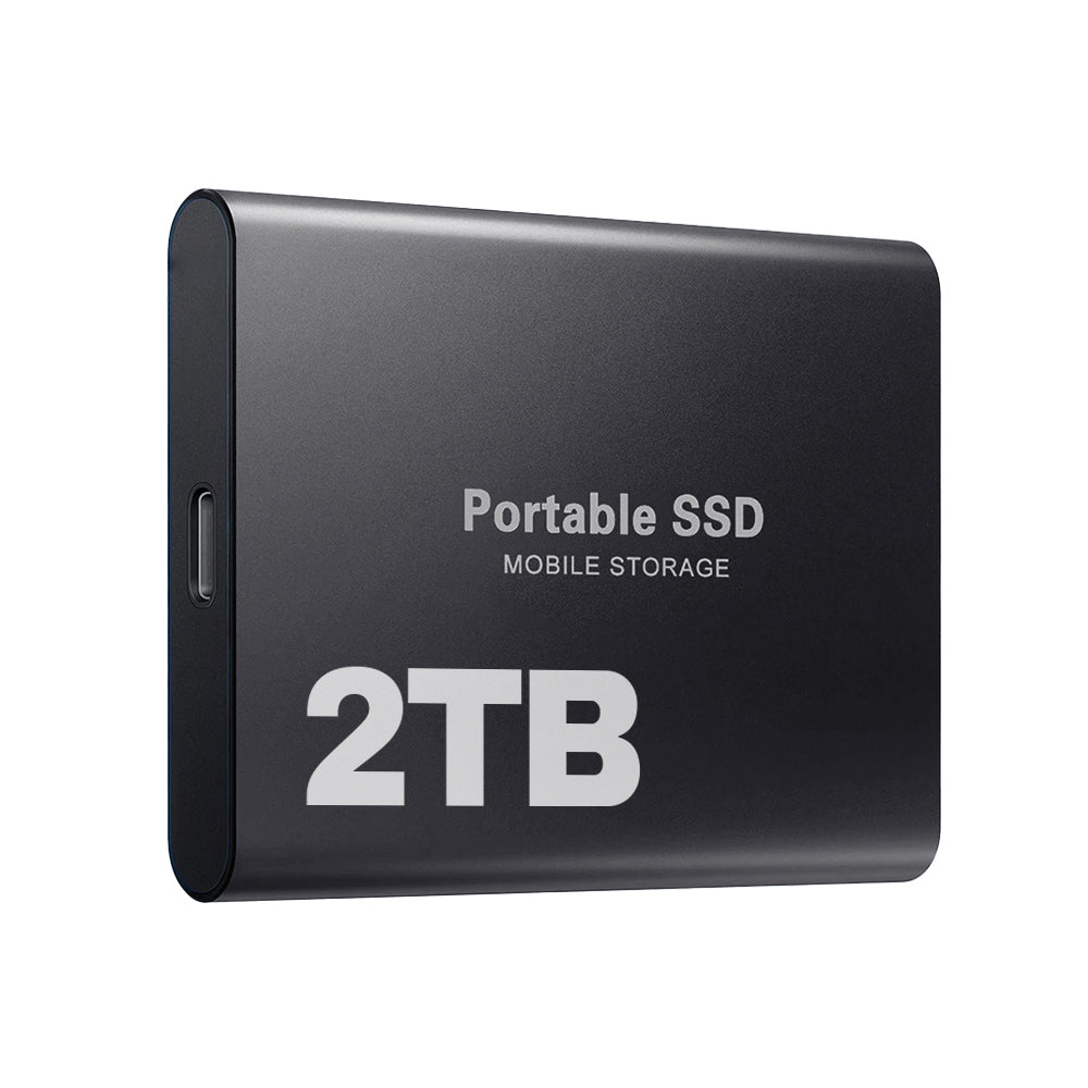Tragbare externe SSD, USB-C, High-Speed Solid State Drive