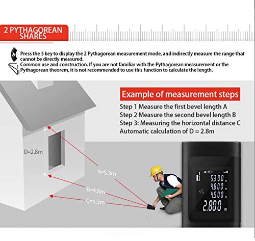 kaufsy | USB-wiederaufladbarer Mini-Laser-Reichweitenfinder