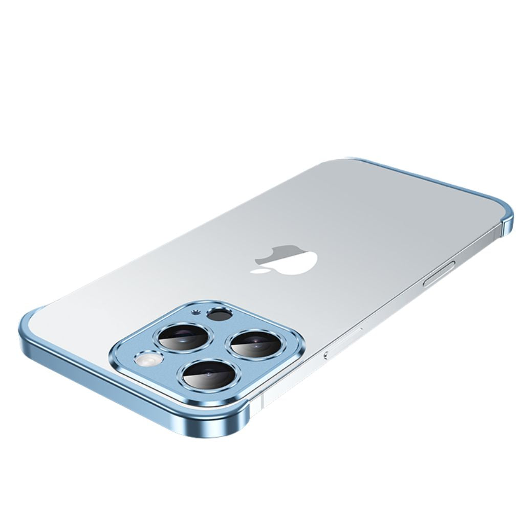 Smartphone Hülle, schlank, minimalistischer Metall-Schutz