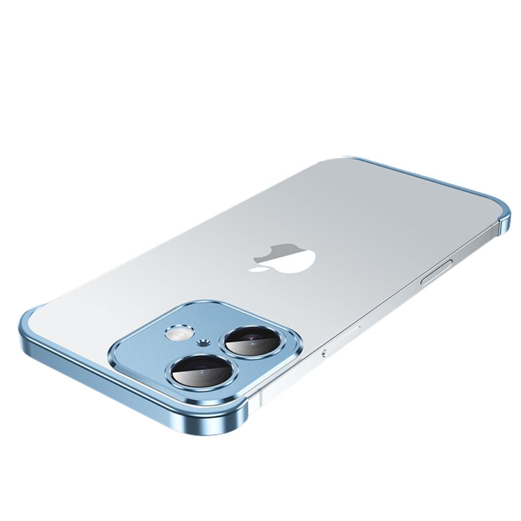 Smartphone Hülle, schlank, minimalistischer Metall-Schutz