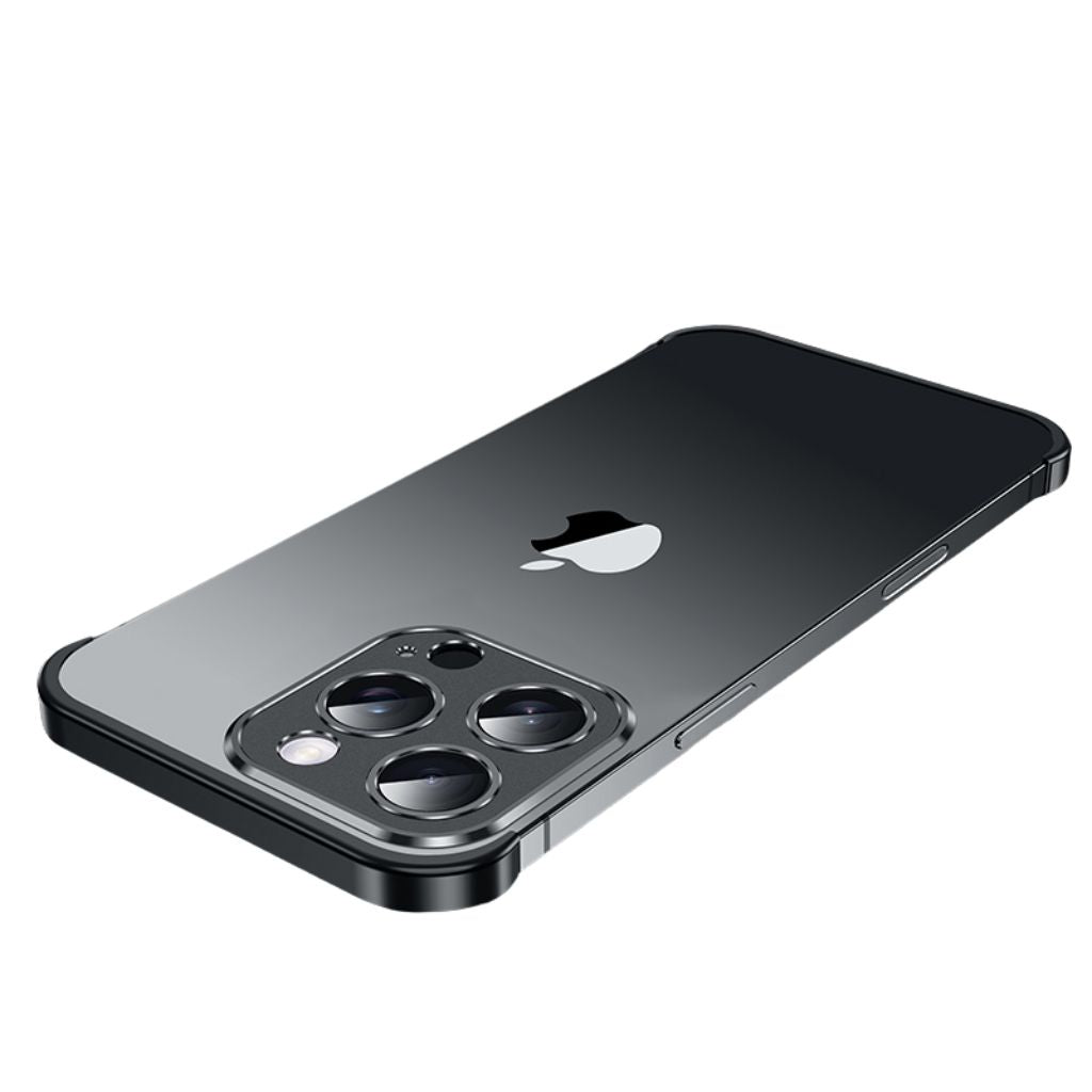 Smartphone Hülle, schlank, minimalistischer Metall-Schutz
