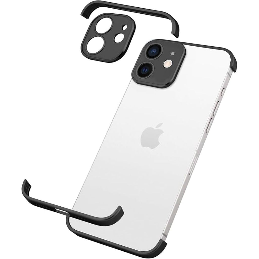 Smartphone Hülle, schlank, minimalistischer Metall-Schutz