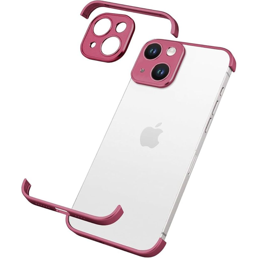 Smartphone Hülle, schlank, minimalistischer Metall-Schutz