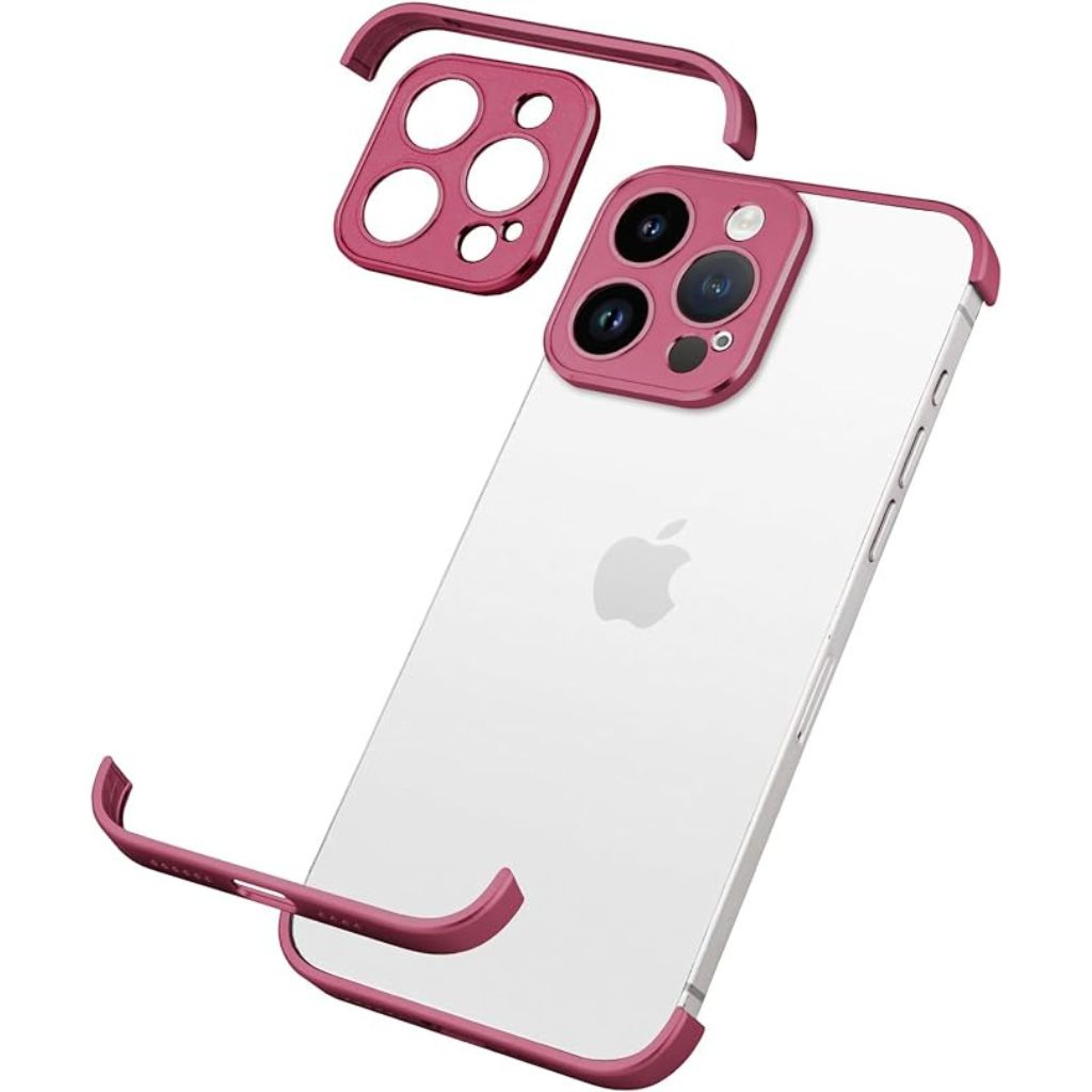 Smartphone Hülle, schlank, minimalistischer Metall-Schutz