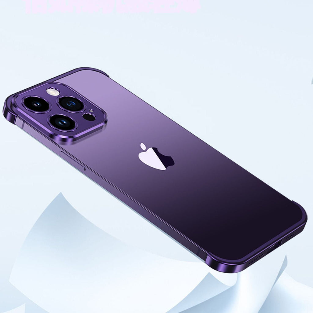 Smartphone Hülle, schlank, minimalistischer Metall-Schutz