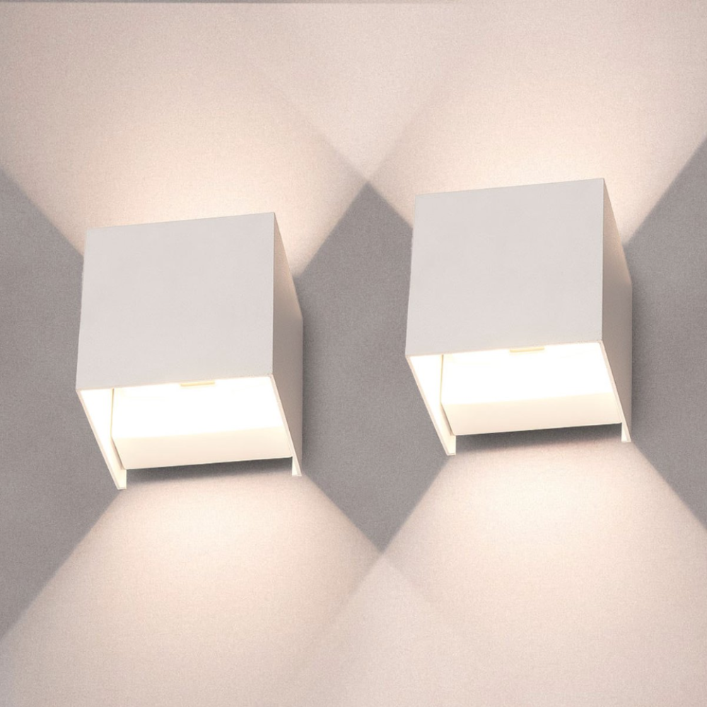 Drahtloses LED-Cube-Lichtset - Kabellos, energieeffizient und vielseitig