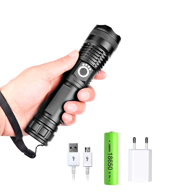 kaufsy | USB leistungsstarker Taschenlampe