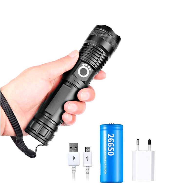 kaufsy | USB leistungsstarker Taschenlampe